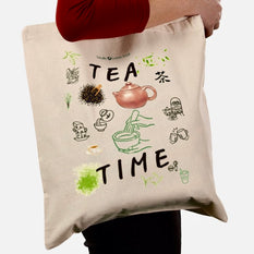 Tea Time Tote Bag