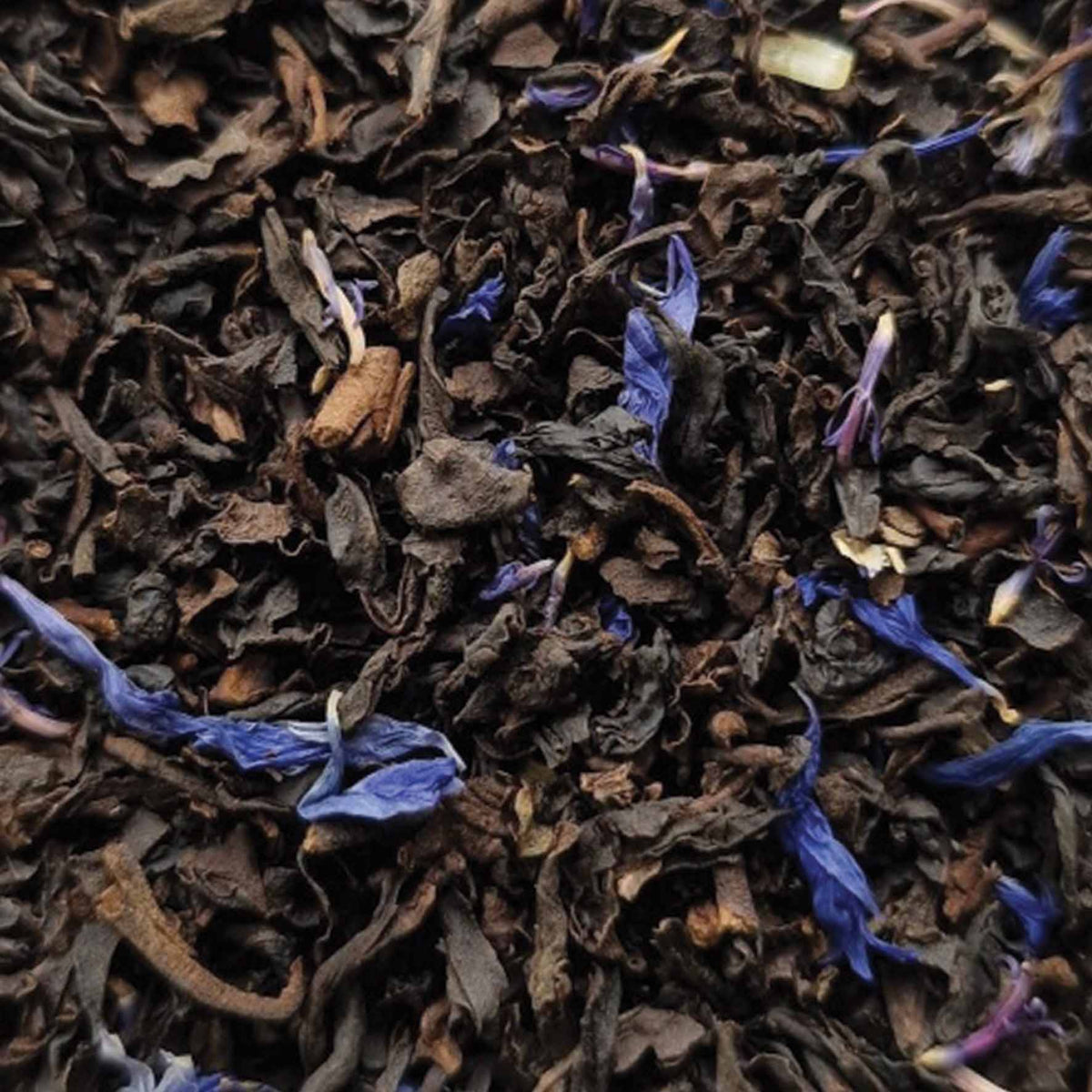 Decaf Earl Grey Breakfast Loose Leaf Tea - tea leaves