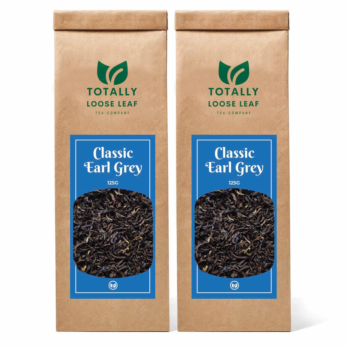 Classic Earl Grey Breakfast Loose Leaf Tea - two pouches