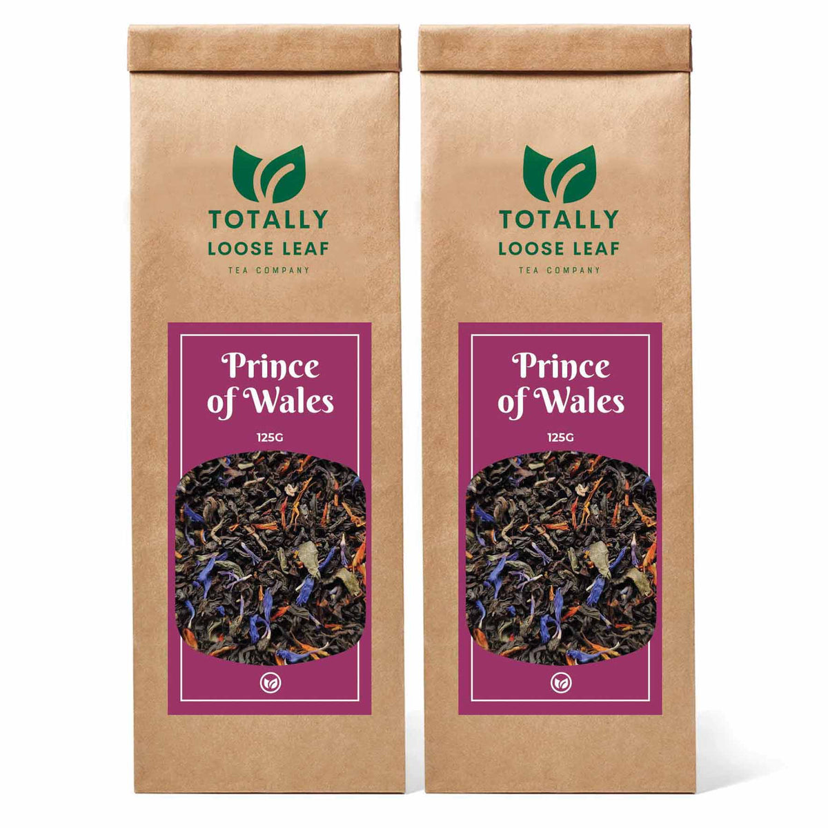 Prince of Wales Afternoon Loose Leaf Tea - two pouches