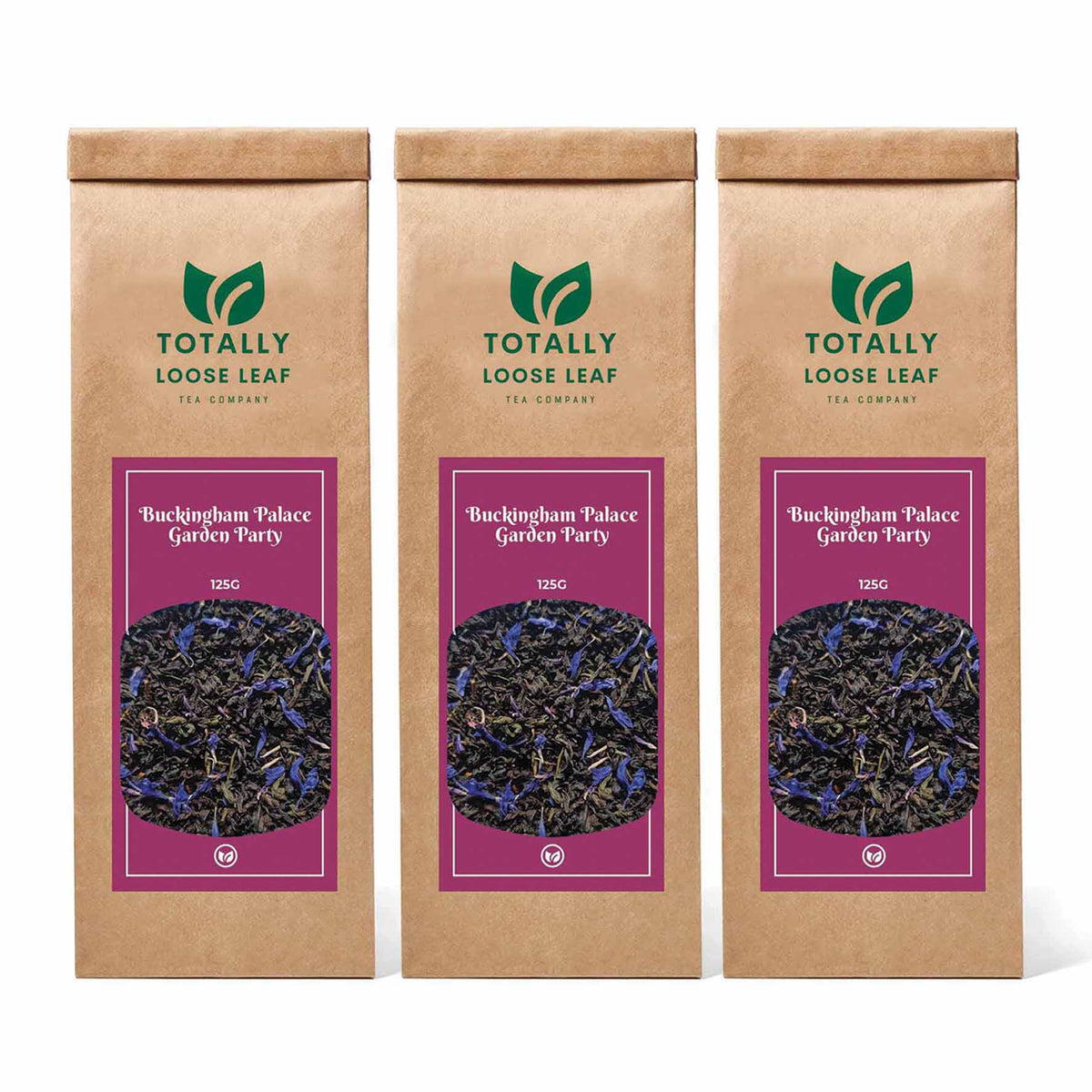 Buckingham Palace Garden Party Afternoon Loose Leaf Tea - three pouches