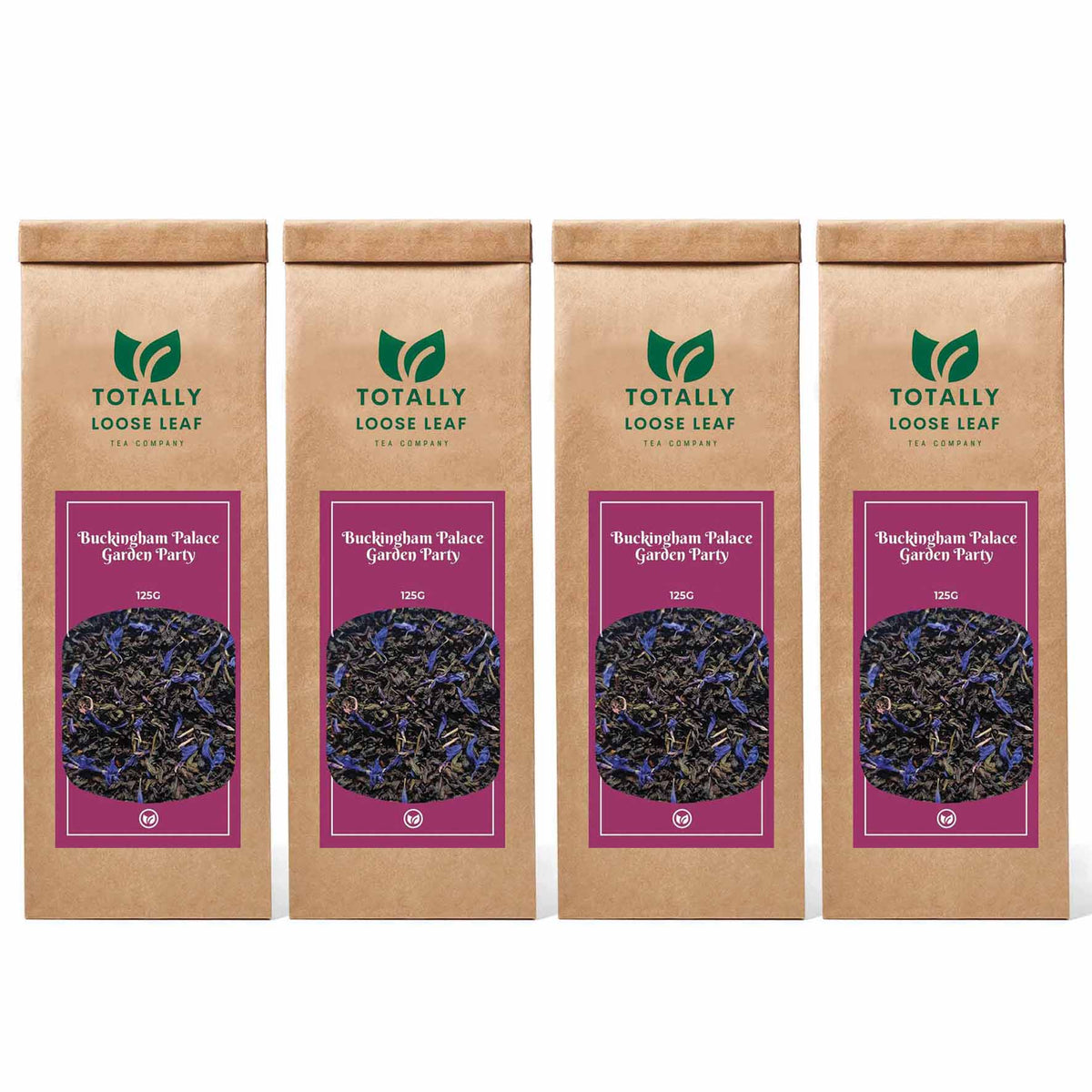 Buckingham Palace Garden Party Afternoon Loose Leaf Tea - four pouches