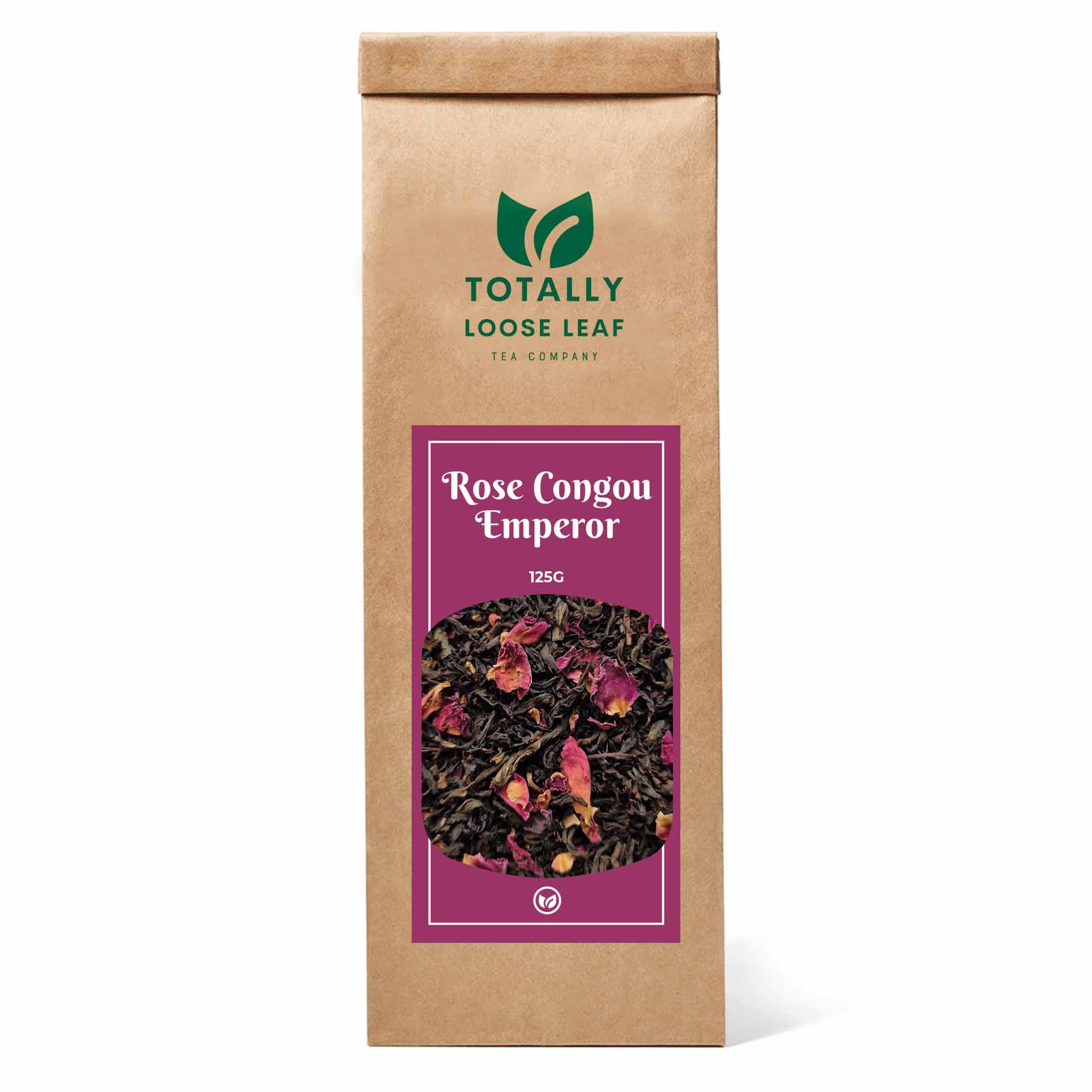 Rose Congou Emperor Afternoon Loose Leaf Tea - one pouch