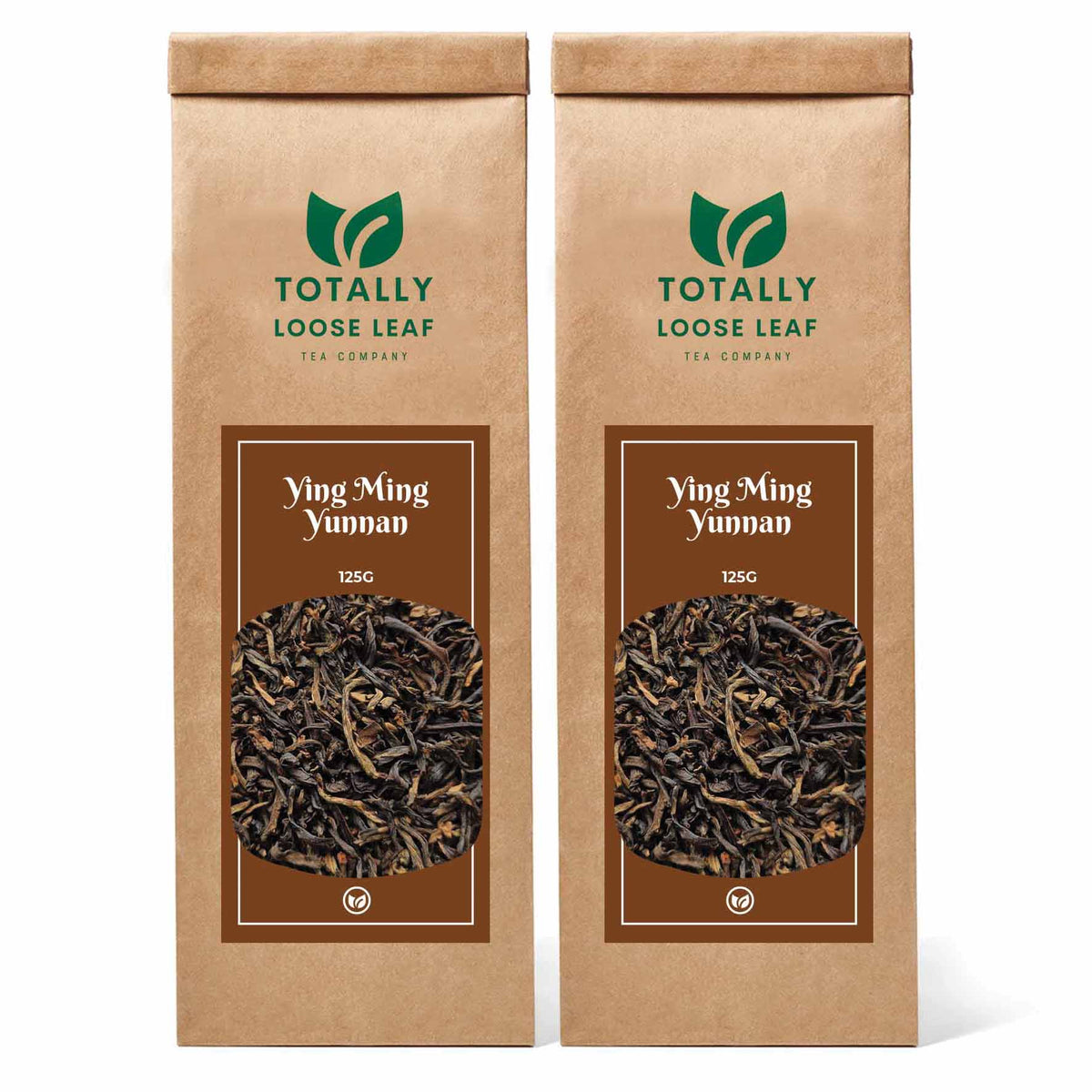 Ying Ming Yunnan Black Loose Leaf Tea - two pouches