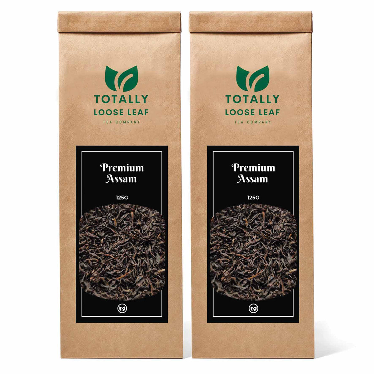 Premium Assam Black Estate Loose Leaf Tea - two pouches