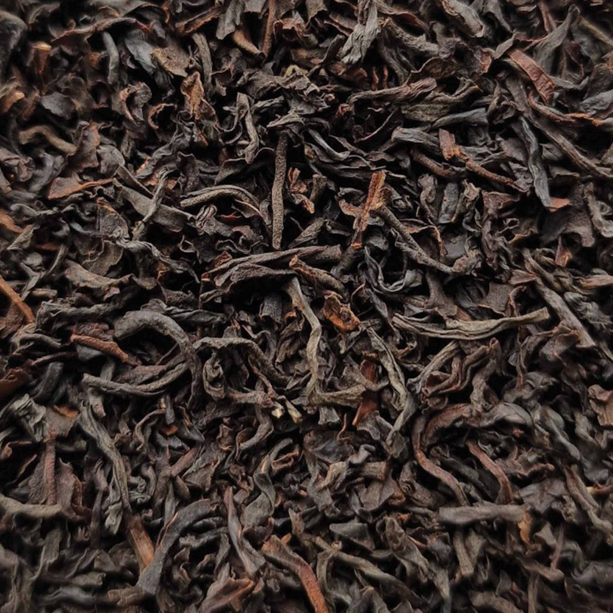 Premium Java Black Estate Loose Leaf Tea - tea leaves