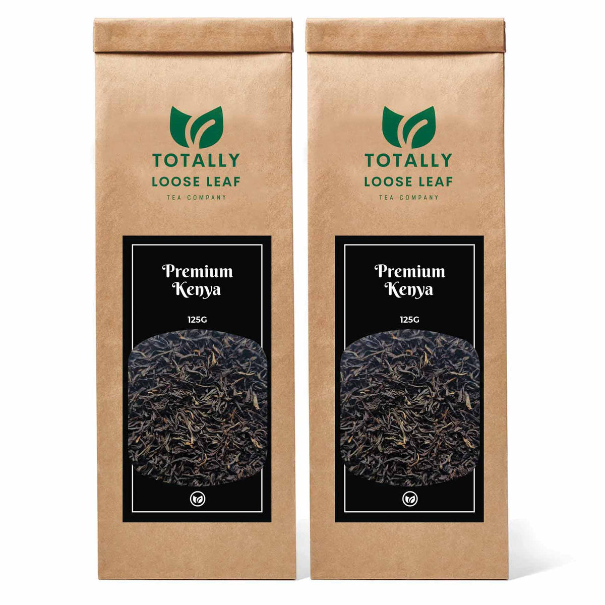 Premium Kenya Black Estate Loose Leaf Tea - two pouches