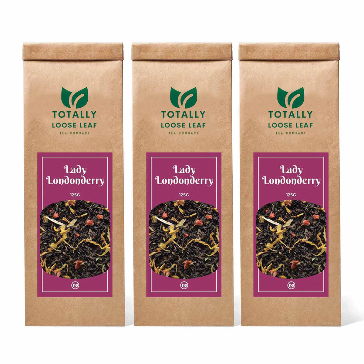 Lady Londonderry Afternoon Loose Leaf Tea - three pouches