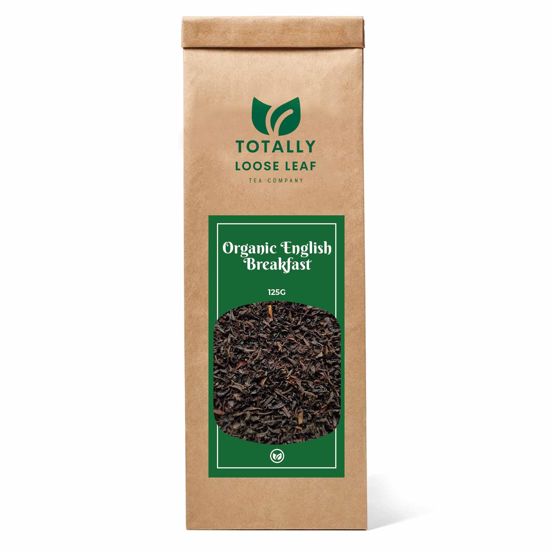 Organic English Breakfast Loose Leaf Tea - one pouch